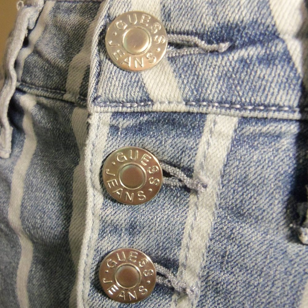 Guess Blue Jean w/ White Stipes